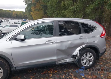 2013 Honda Cr-V Ex-L из США, поврежденный, VIN 5J6RM3H74DL038537